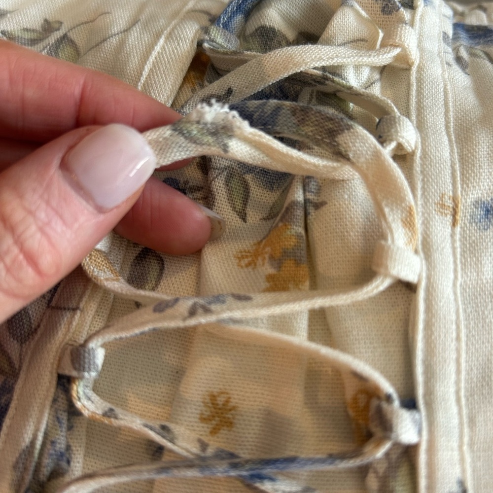 Josephine Periwinkle Floral Dress - Picture 15 of 16